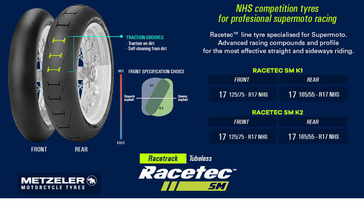 Metzeler Racetec SM new Supermoto