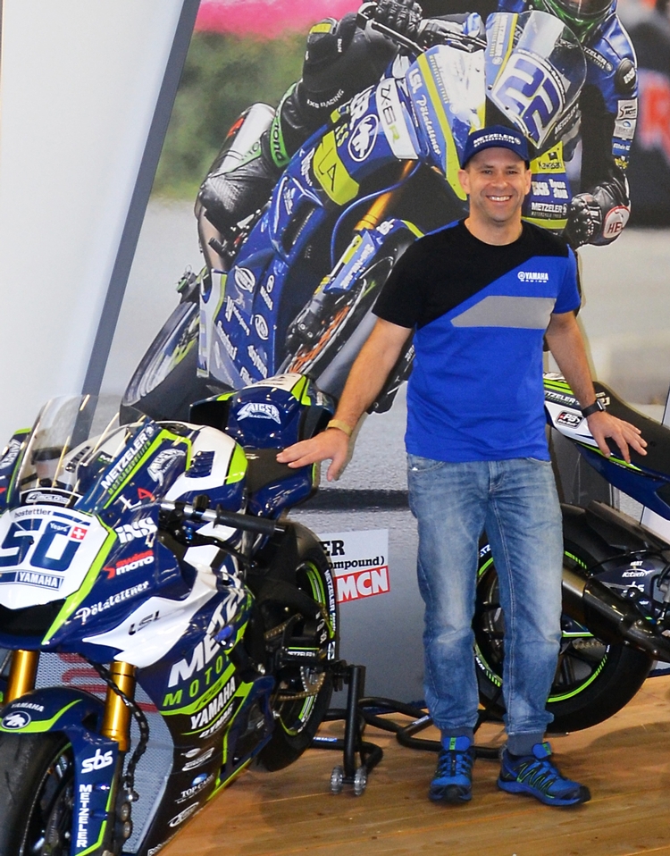 Road-Racer Horst Saiger startet im METZELER Design in die Rennsaison 2018