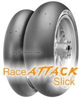 racing tyres ContiRaceAttack Slick at the start