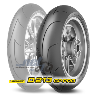 Dunlop D 213 200/60 ZR17 (80W) Dunlop D213 GP PRO MS2 MEDIUM Posteriore Tubeless - no necesita camera d'aira Racing Pneumatici Moto M/C 