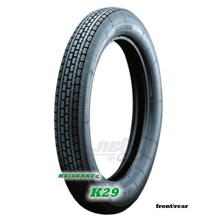 Heidenau K 29 3.50 -16 (60P) Heidenau K29 SW Front Tire / Rear Tire TubeType Sidecar Motorcycle Tires M/C 