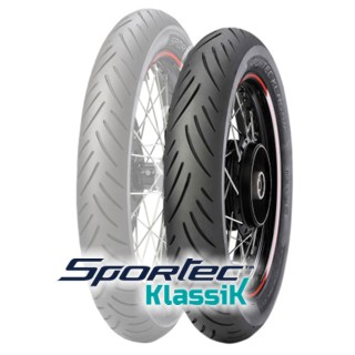 Metzeler KLASSIK 120/90 -18 (65V) SPORTEC KLASSIK Rear Tire Tubeless City,Classic Motorcycle Tires M/C 